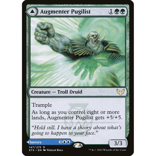 Augmenter Pugilist // Echoing Equation rare 147 Magic the Gathering Strixhaven: School of Mages Japanese