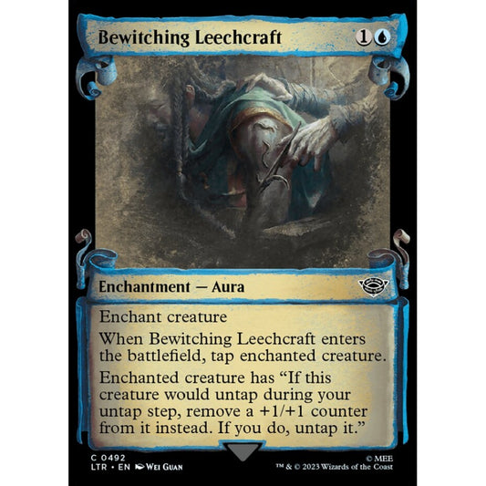 Bewitching Leechcraft, common, 492, Magic the Gathering, The Lord of the Rings: Tales of Middle-earth