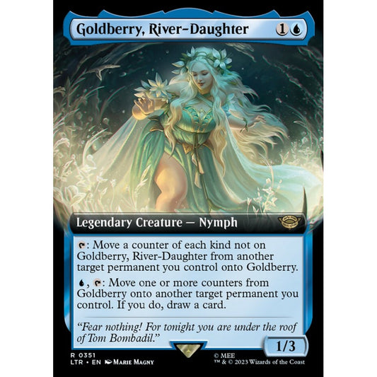 Goldberry, River-Daughter, rare, 351, Magic the Gathering, The Lord of the Rings: Tales of Middle-earth