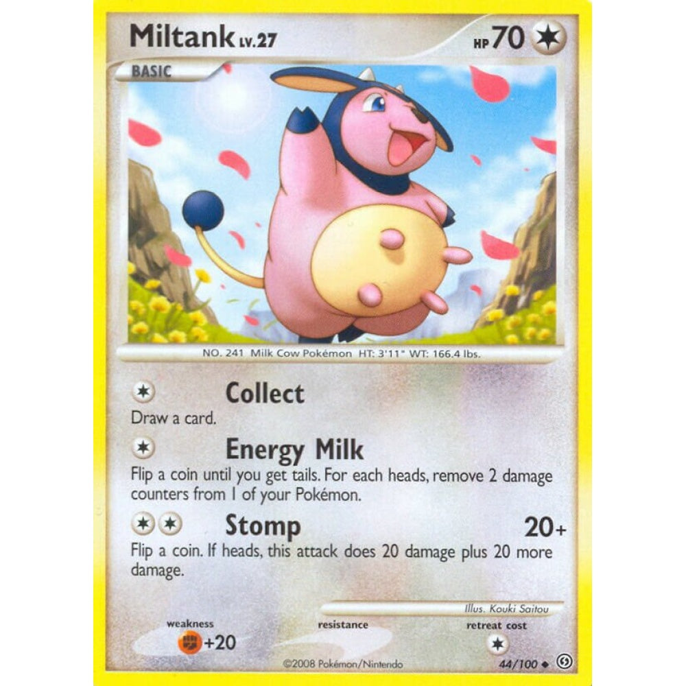 Miltank Uncommon 44/100 Pokemon Card Game Stormfront
