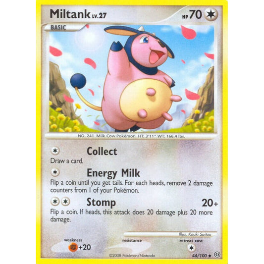 Miltank Uncommon 44/100 Pokemon Card Game Stormfront