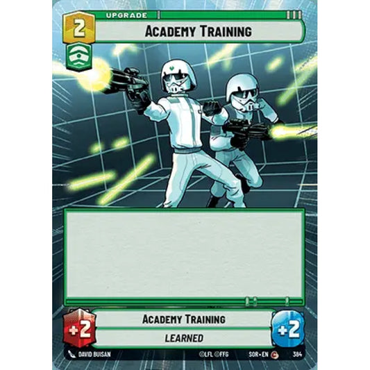 Academy Training, 384, C, Star Wars Unlimited, Sparks Of Rebellion