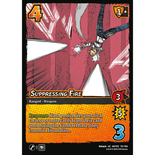Suppressing Fire, 79/186, AOT02, Universus, Attack on Titan: Origins of Power, Attack, UC