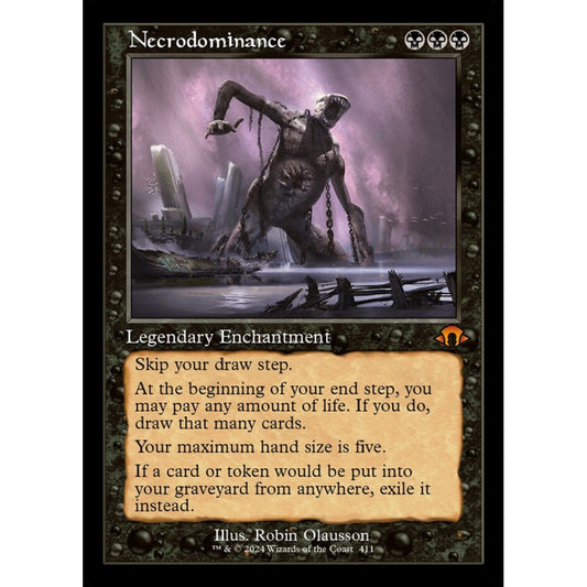 Necrodominance, 411, mythic, Magic: The Gathering, Modern Horizons 3