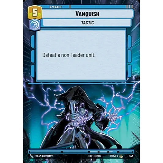 Vanquish, 343, C, Star Wars Unlimited, Sparks Of Rebellion