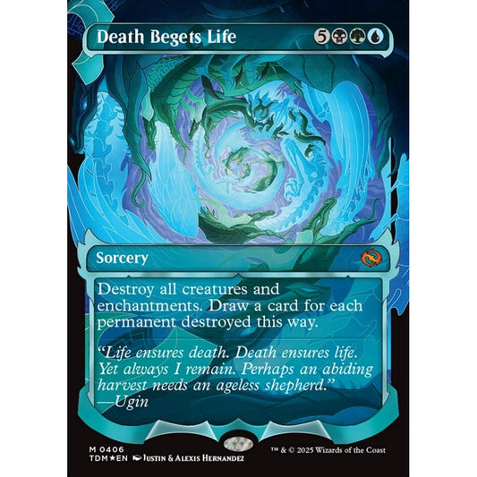 Death Begets Life mythic 406 Magic the Gathering Tarkir: Dragonstorm