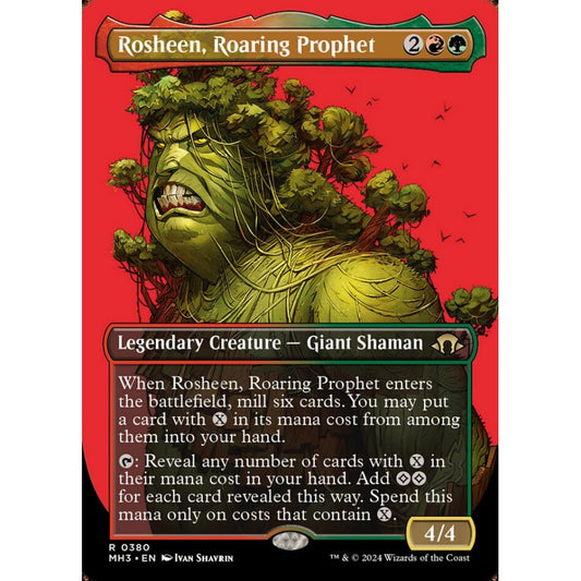 Rosheen, Roaring Prophet, 380, rare, Magic: The Gathering, Modern Horizons 3