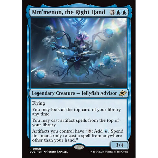 Mm'menon, the Right Hand rare 68 Magic the Gathering Edge of Eternities