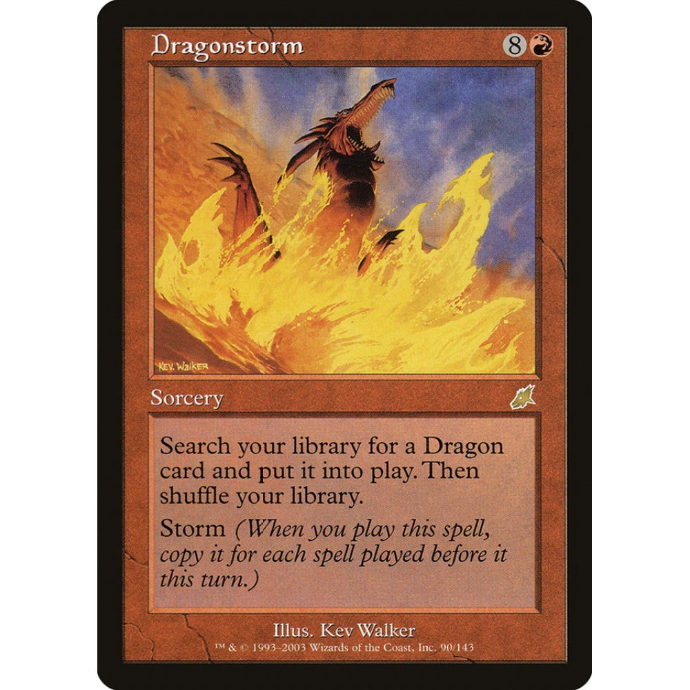 Dragonstorm rare 90 Magic the Gathering Scourge
