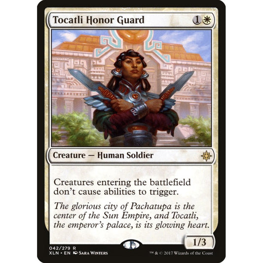 Tocatli Honor Guard rare 42 Magic the Gathering Ixalan
