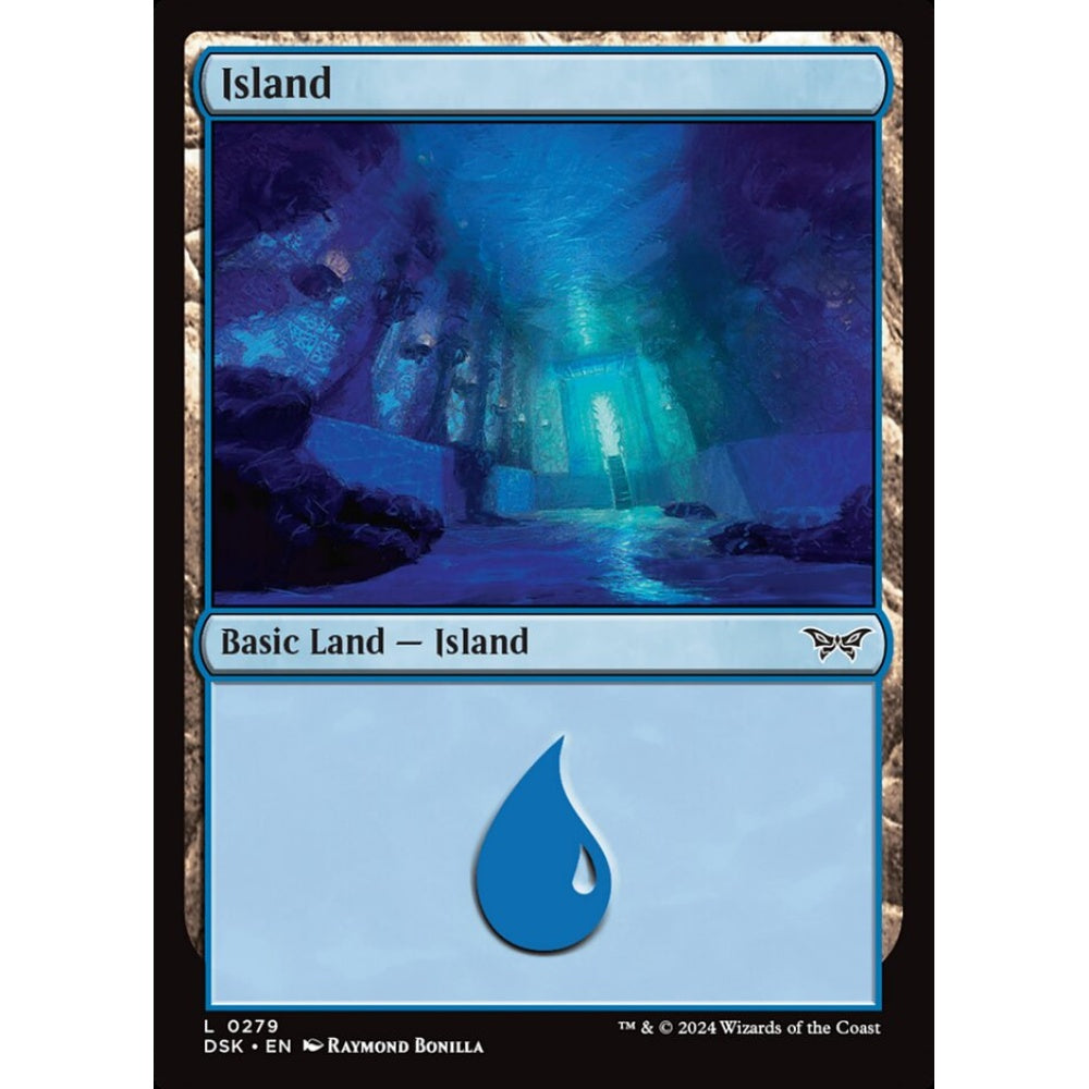 Island, 279, common, Magic: The Gathering, Duskmourn: House of Horror