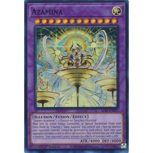 Azamina ALIN-EN035 Super Yu-Gi-Oh Alliance Insight