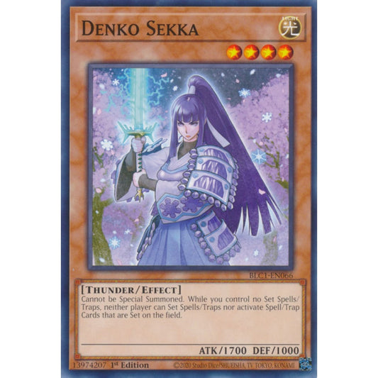 Denko Sekka MP25-EN136 Prismatic Prismatic Secret Rare Yu-Gi-Oh 2025 Mega-Pack Tin in Art