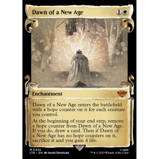 Dawn of a New Age, mythic, 456, Magic the Gathering, The Lord of the Rings: Tales of Middle-earth