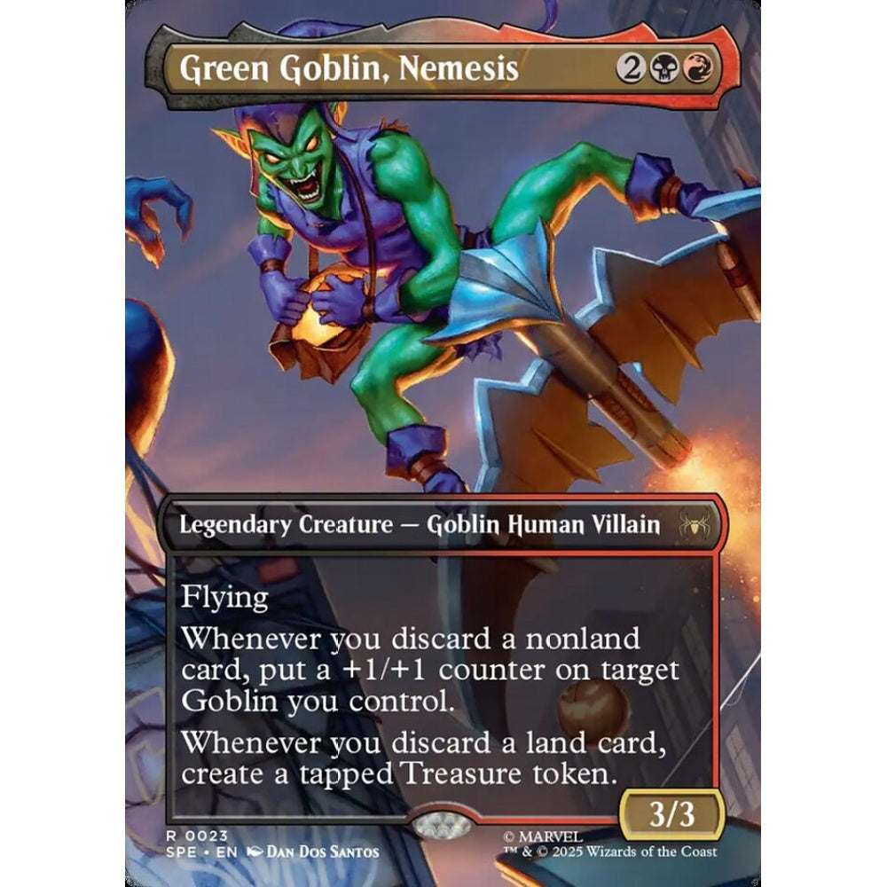 Green Goblin, Nemesis rare 23 Magic the Gathering Marvel's Spider-Man Eternal