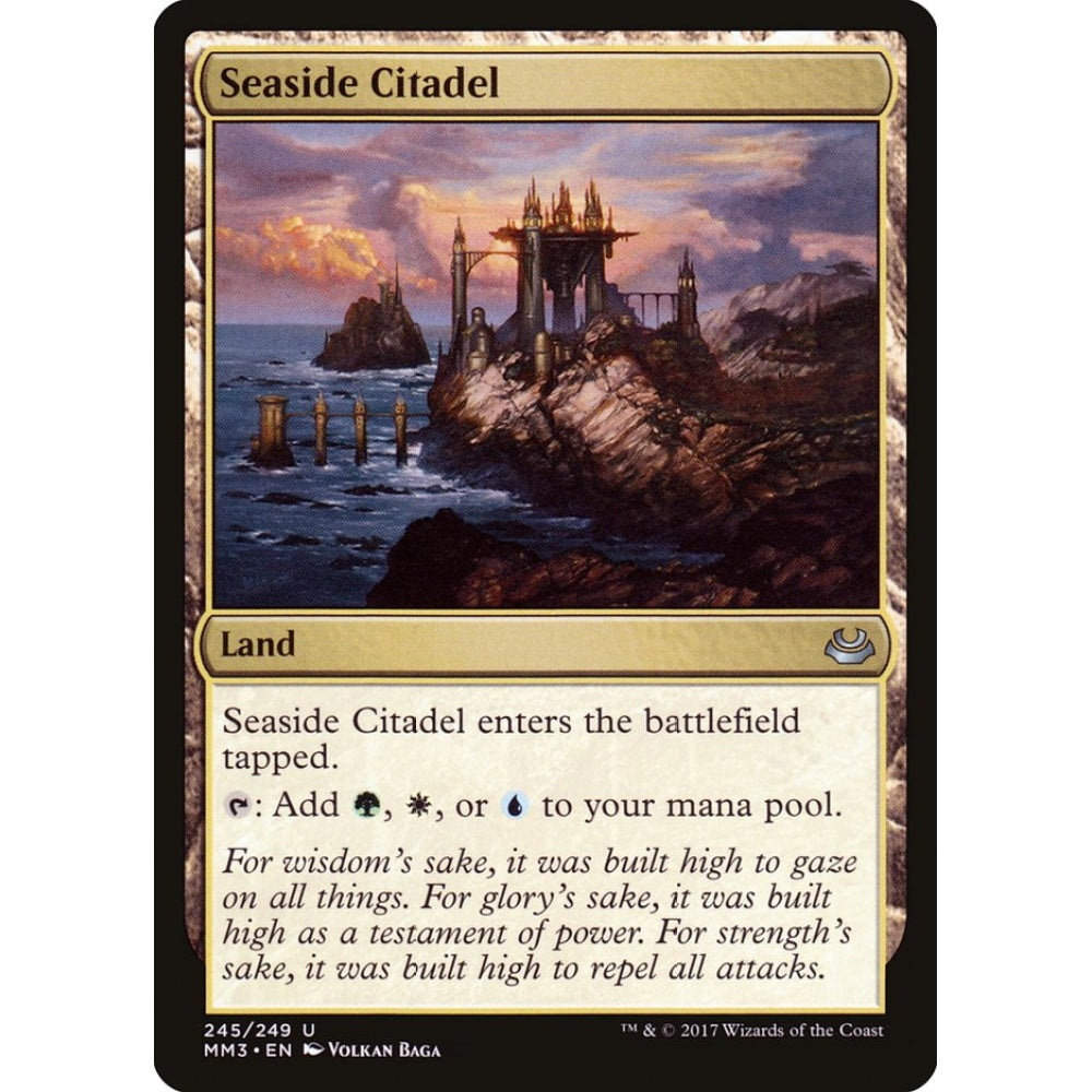 Seaside Citadel uncommon 245 Magic the Gathering Modern Masters 2017
