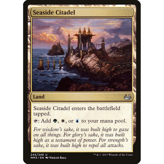 Seaside Citadel uncommon 245 Magic the Gathering Modern Masters 2017
