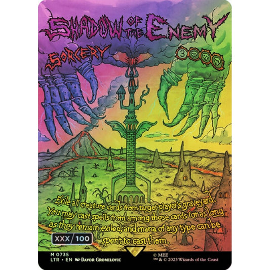 Shadow of the Enemy, mythic, 735z, Magic the Gathering, The Lord of the Rings: Tales of Middle-earth