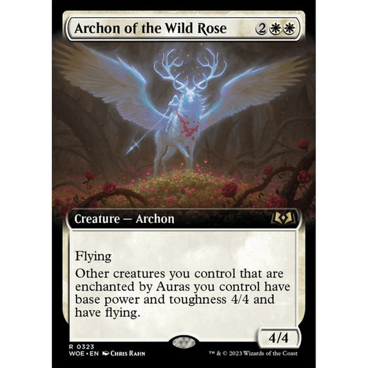Archon of the Wild Rose, rare, 323, Magic the Gathering, Wilds of Eldraine