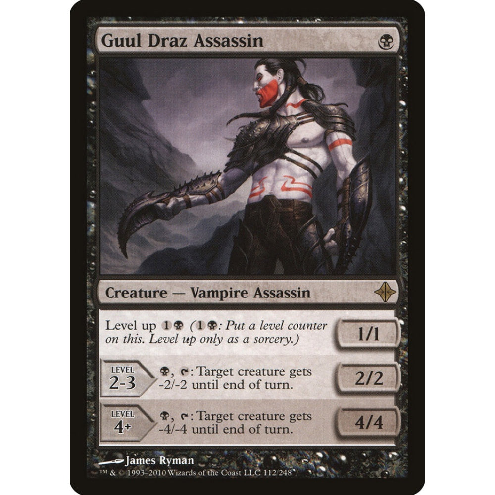 Guul Draz Assassin rare 112 Magic the Gathering Rise of the Eldrazi