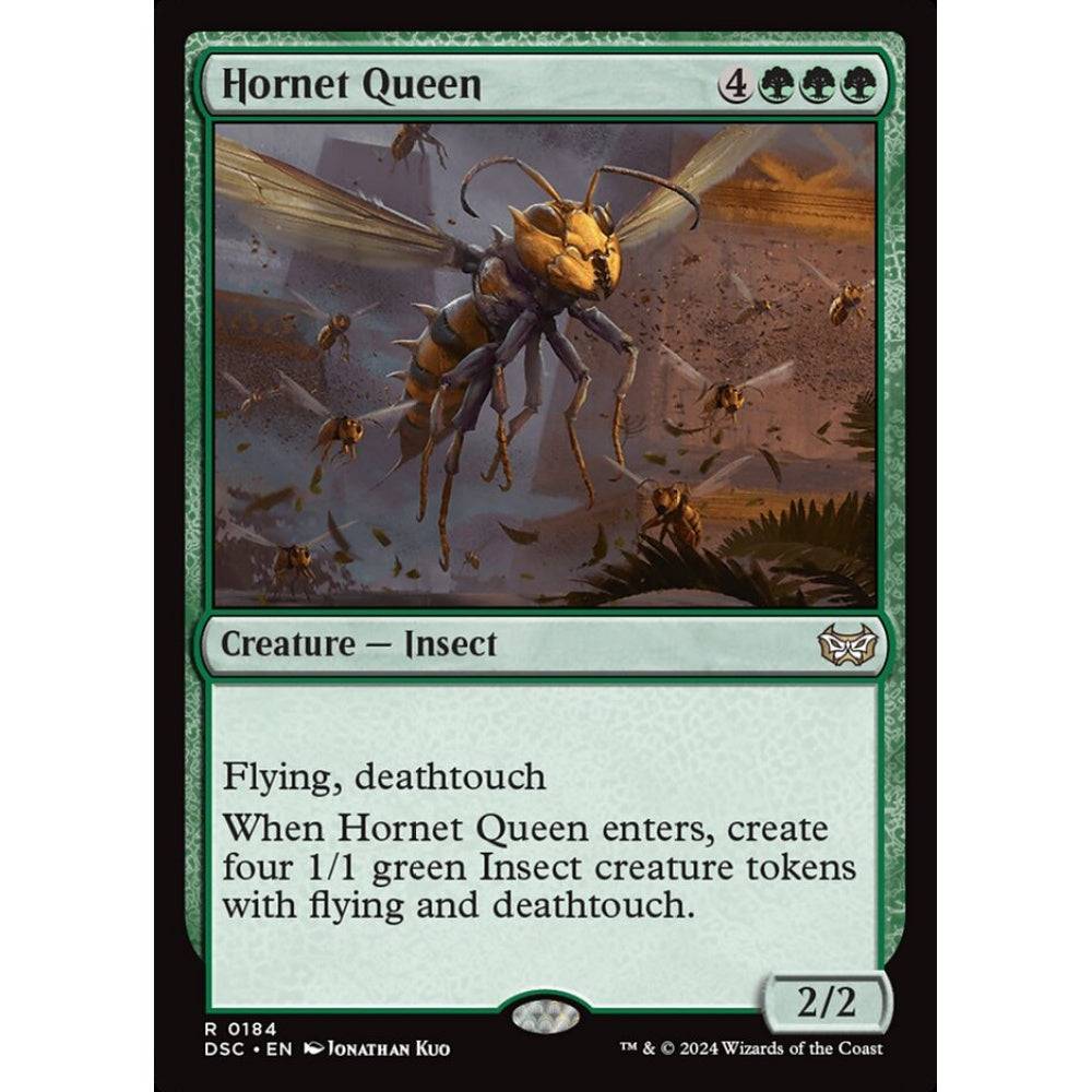 Hornet Queen, 184, rare, Magic: The Gathering, Duskmourn: House of Horror