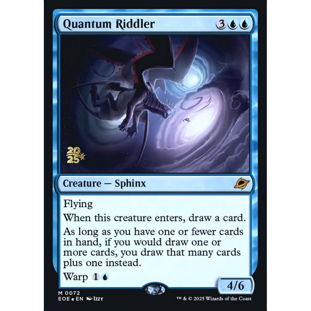 Quantum Riddler mythic 72s Magic the Gathering Edge of Eternities Promos