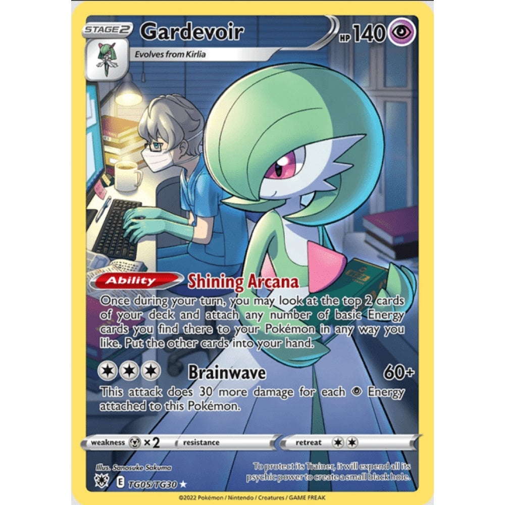 Gardevoir Character Holo Rare TG5/189 Pokemon Card Game Astral Radiance