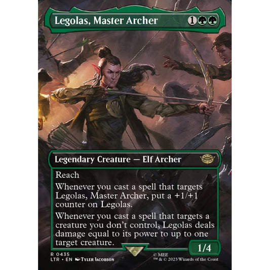 Legolas, Master Archer, rare, 435, Magic the Gathering, The Lord of the Rings: Tales of Middle-earth