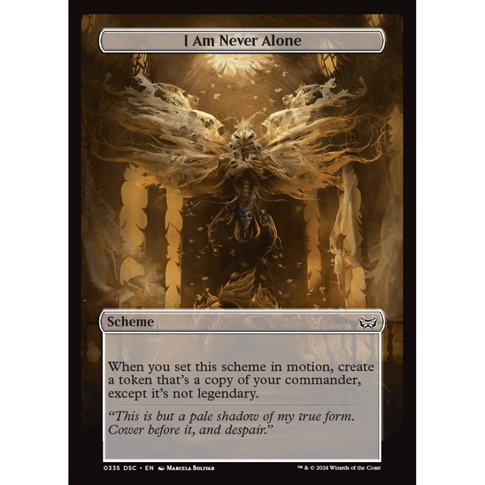 I Am Never Alone, 335, common, Magic: The Gathering, Duskmourn: House of Horror