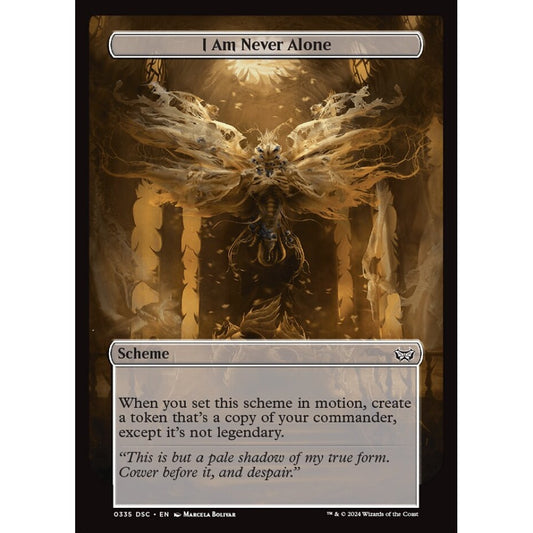 I Am Never Alone, 335, common, Magic: The Gathering, Duskmourn: House of Horror