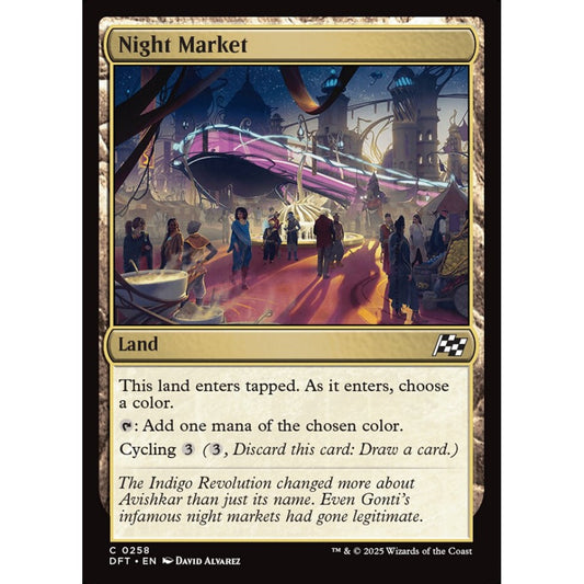Night Market, 258, common, Magic: The Gathering, Aetherdrift