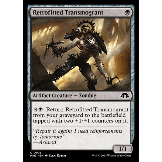 Retrofitted Transmogrant, 106, common, Magic: The Gathering, Modern Horizons 3