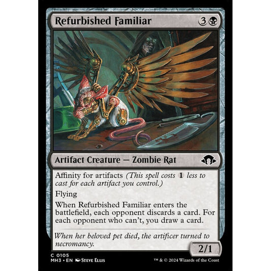 Refurbished Familiar, 105, common, Magic: The Gathering, Modern Horizons 3