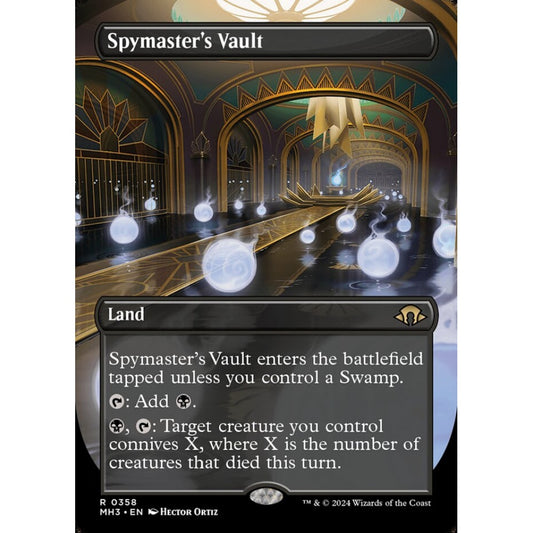 Spymaster's Vault, 358, rare, Magic: The Gathering, Modern Horizons 3