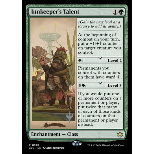 Innkeeper's Talent (R 180p PBLB)