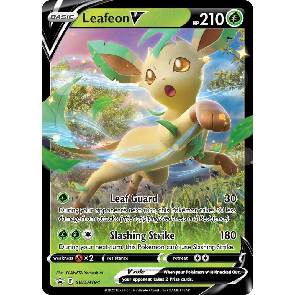 Leafeon V Promo SWSH194 Pokemon Card Game Sword & Shield Promos