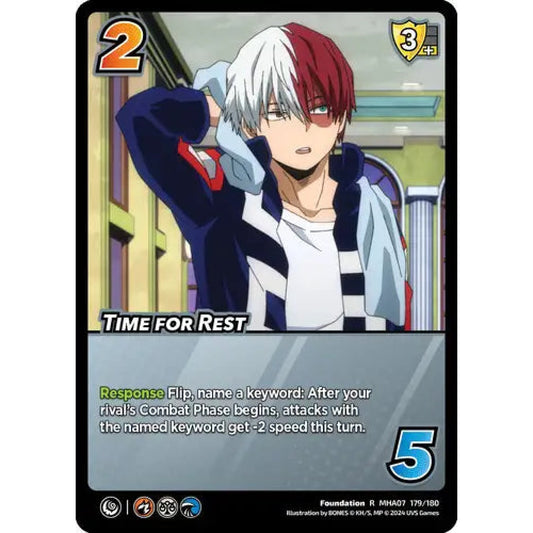 Time for Rest, 179/180, R, UniVersus, MHA07 Girl Power
