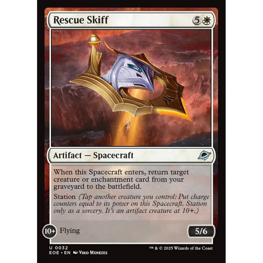 Rescue Skiff uncommon 32 Magic the Gathering Edge of Eternities