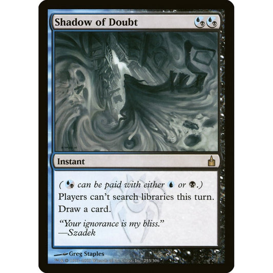 Shadow of Doubt rare 253 Magic the Gathering Ravnica: City of Guilds