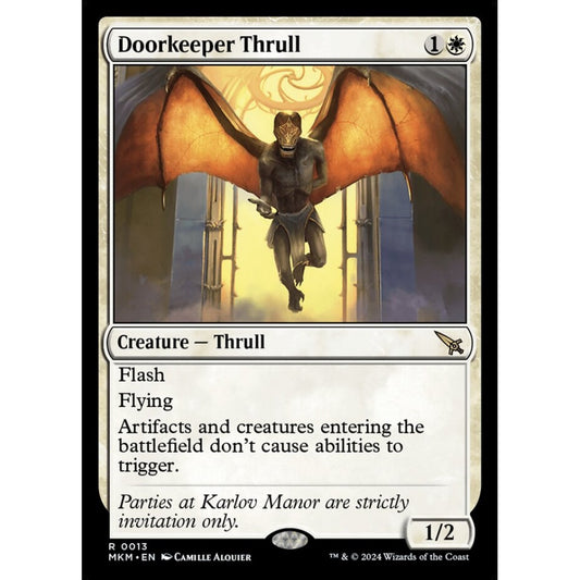 Doorkeeper Thrull rare 13 Magic the Gathering Murders at Karlov Manor