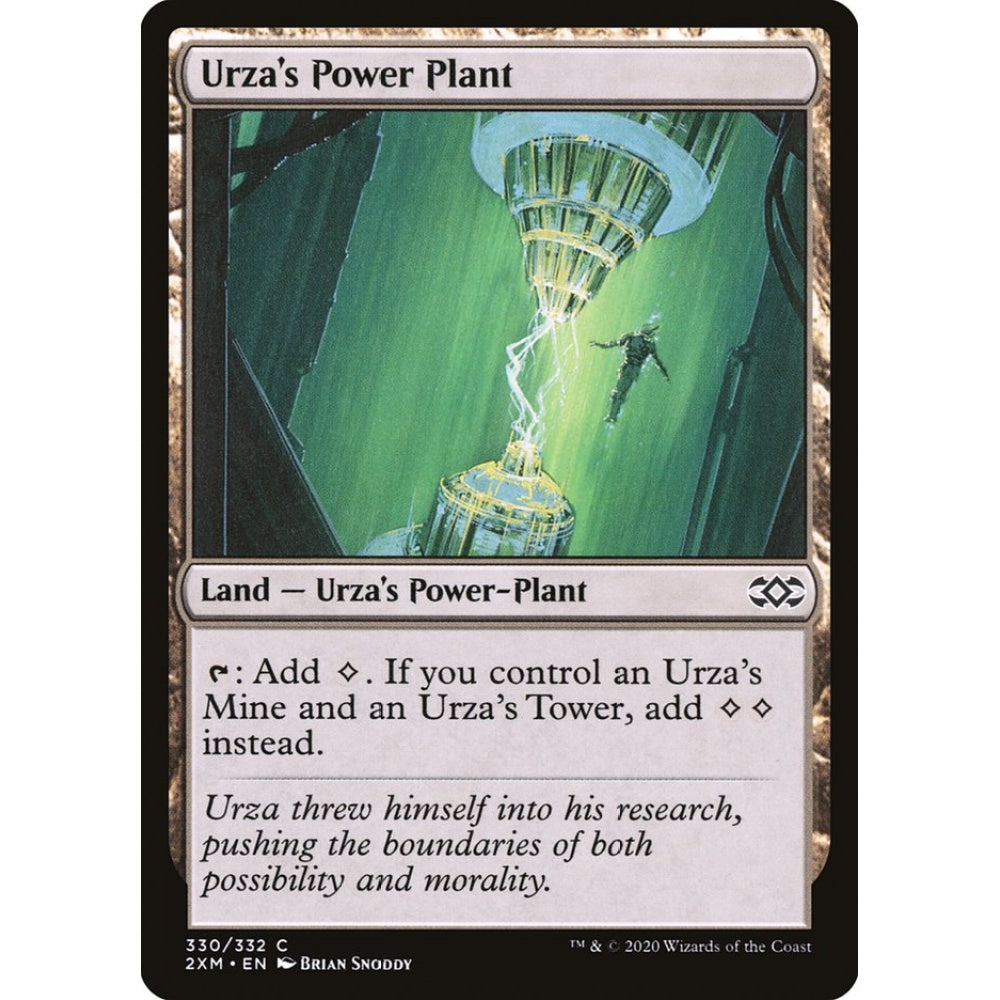 Urza's Power Plant common 330 Magic the Gathering Double Masters