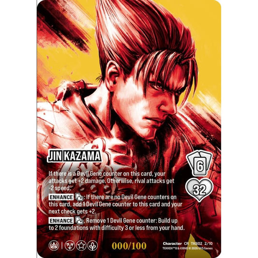 Jin Kazama 2/10 TK802 Universus Tekken 8 Character CHROME