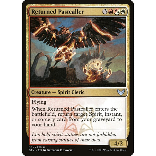 Returned Pastcaller uncommon 224 Magic the Gathering Strixhaven: School of Mages