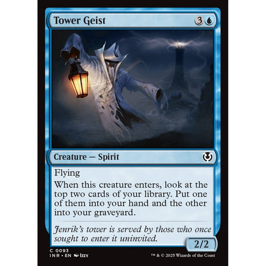 Tower Geist, 93, common, Magic: The Gathering, Innistrad Remastered