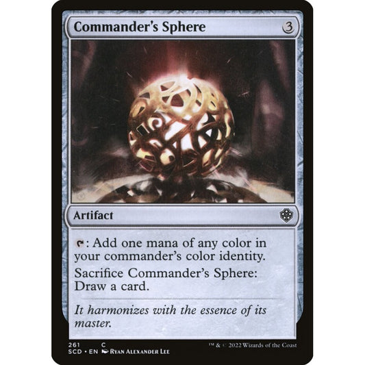 Commander's Sphere common 261 Magic the Gathering Starter Commander Decks