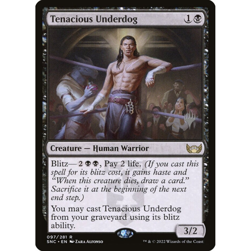 Tenacious Underdog rare 97p Magic the Gathering Streets of New Capenna Promos
