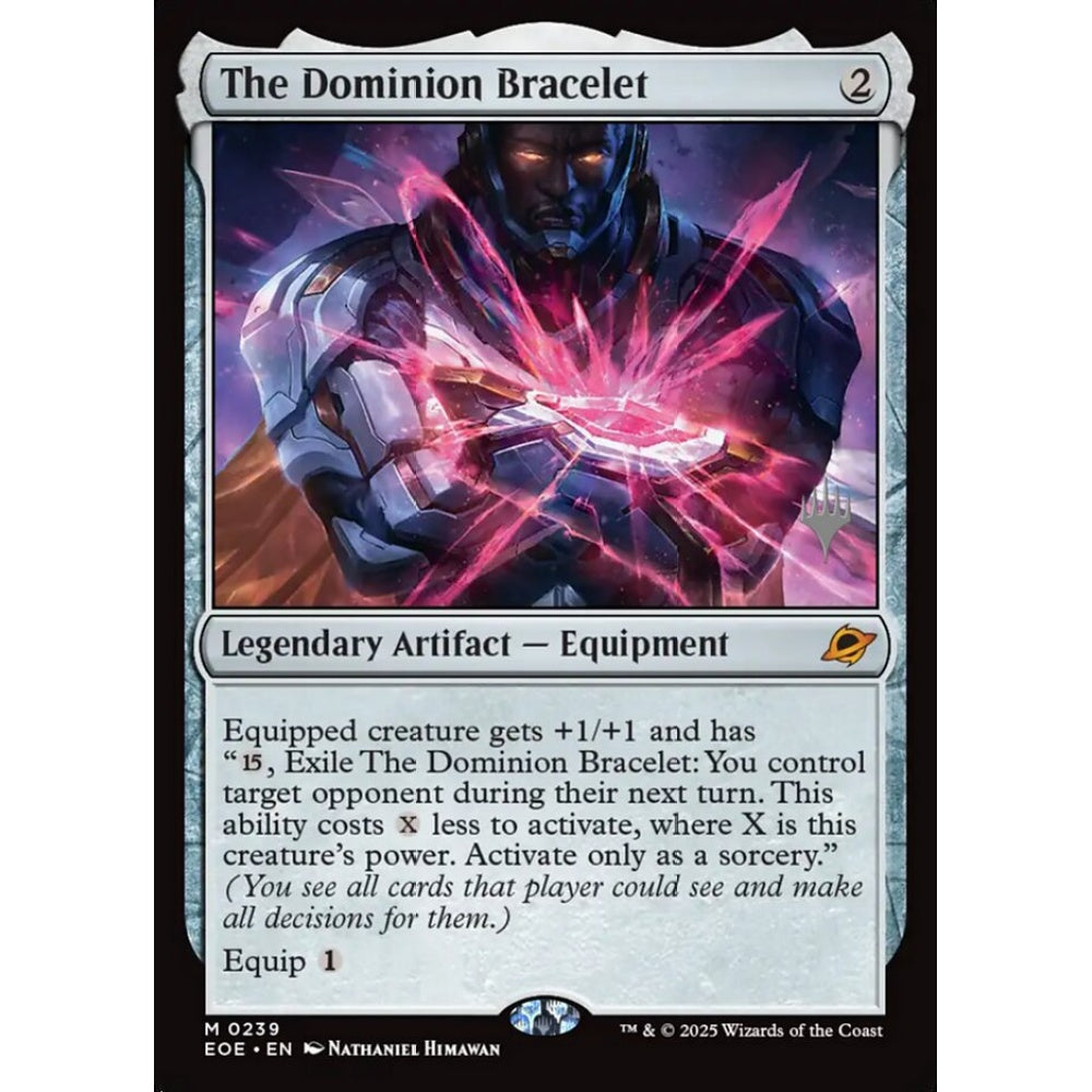 The Dominion Bracelet mythic 239p Magic the Gathering Edge of Eternities Promos