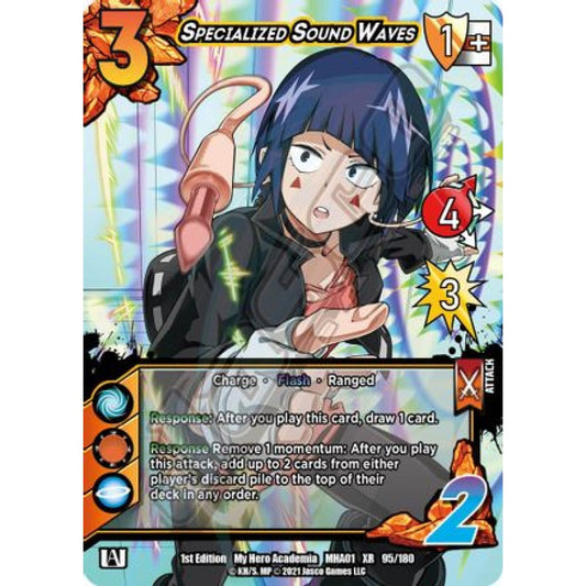 Specialized Sound Waves, 95/180, XR, UniVersus, MHA01 My Hero Academia