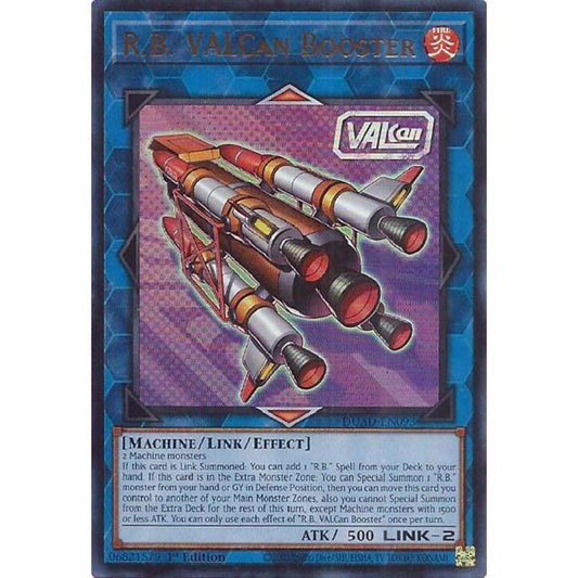 R.B. VALCan Booster DUAD-EN093 Ultra Yu-Gi-Oh Duelist's Advance