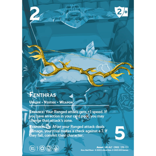 Fenthras, 178/211, CR02, Universus, Critical Role: Heroes Of Exandria, Asset, UR-ALT